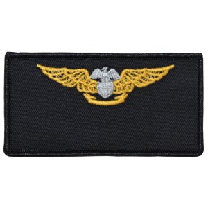Navy FRV Cloth Blank Name-tag: Professional Aviation Maintenance Officer with Hook