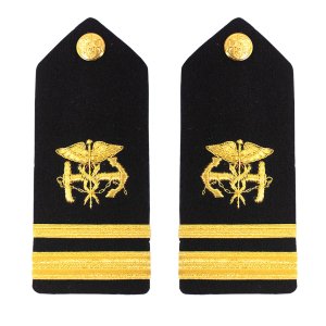 Navy Male Hard Shoulder Board: Lieutenant Junior Grade