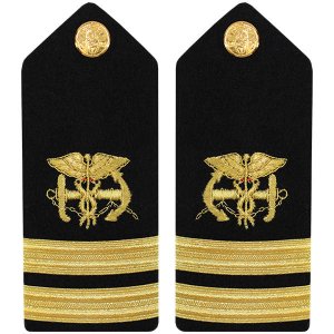 Navy Male Hard Shoulder Board: Lieutenant