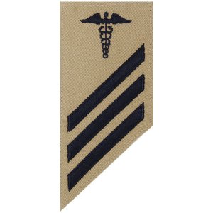 Navy MC E-3 Combo Rate: Hospitalman on Khaki
