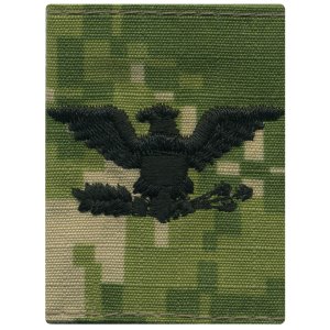 Navy Parka Tab Device: Woodland Digital Embroidered CAPT Captain