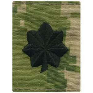 Navy Parka Tab Device: Woodland Digital Embroidered CDR Commander