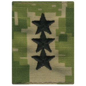 Navy Parka Tab Device: Woodland Digital Embroidered VADM Vice Admiral