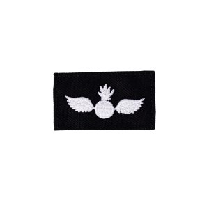 Navy Rating Badge: Striker Mark for AO Aviation Ordnance, Serge for dress blue uniform