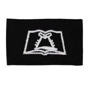 Navy Rating Badge: Striker Mark for CS Culinary Specialist, Serge for dress blue uniform