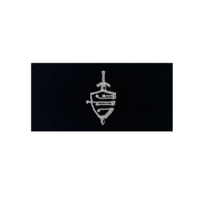 Navy Rating Badge: Striker Mark for CWT Cyber Warfare Technician, Serge for dress blue uniform