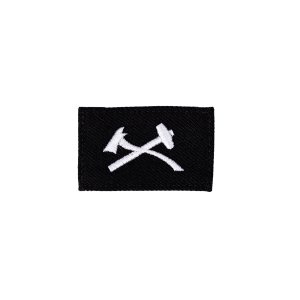 Navy Rating Badge: Striker Mark for DC Damage Controlman, Serge for dress blue uniform