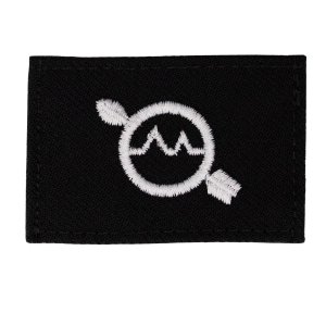 Navy Rating Badge: Striker Mark for OS Operations Specialist, Serge for dress blue uniform