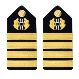 Navy Shoulder Board: Captain Judge Advocate, female