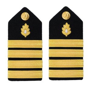 Navy Shoulder Board: Captain Medical Corps, female