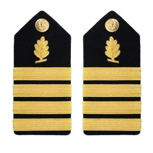 Navy Shoulder Board: Captain Medical Service, female