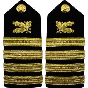 Navy Shoulder Board: Captain Supply Corps, female