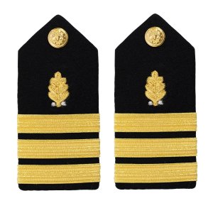Navy Shoulder Board: Commander Dental Corps, female