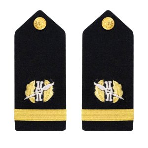 Navy Shoulder Board: Ensign Law Community, male