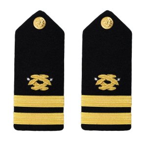 Navy Shoulder Board: Lieutenant Civil Engineer, male