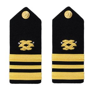 Navy Shoulder Board: Lieutenant Commander Civil Engineer, male