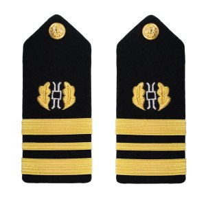 Navy Shoulder Board: Lieutenant Commander Judge Advocate, male