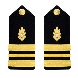 Navy Shoulder Board: Lieutenant Commander Medical Corps, male