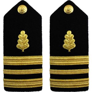 Navy Shoulder Board: Lieutenant Commander Nurse Corps, male