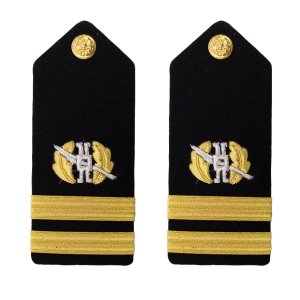 Navy Shoulder Board: Lieutenant Law Community, male