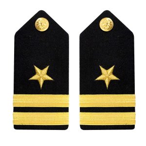 Navy Shoulder Board: Line Lieutenant, female