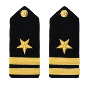 Navy Shoulder Board: Line Lieutenant, male