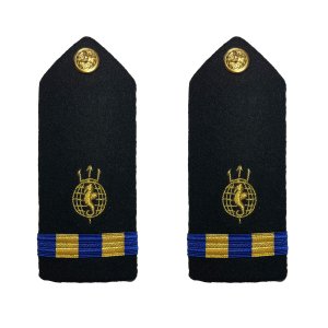 Navy Shoulder Board: Warrant Officer 2 Acoustic Technician