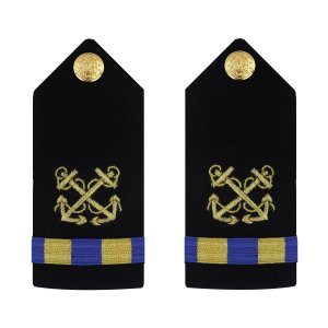 Navy Shoulder Board: Warrant Officer 2 Boatswain, Female
