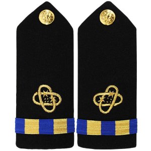 Navy Shoulder Board: Warrant Officer 2 Electronics Technician