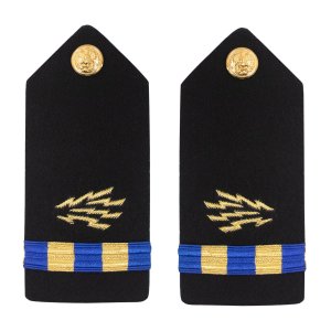 Navy Shoulder Board: Warrant Officer 2 Information Systems Technician, Female