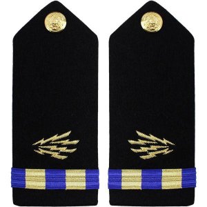 Navy Shoulder Board: Warrant Officer 2 Information Systems Technician