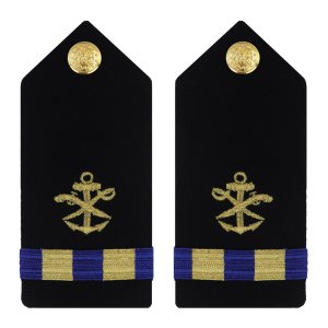 Navy Shoulder Board: Warrant Officer 2 Special Warfare Combat Craft Crew, Female