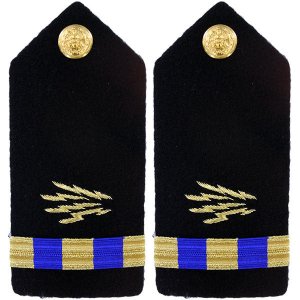 Navy Shoulder Board: Warrant Officer 3 Information Systems Technician, Male