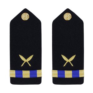 Navy Shoulder Board: Warrant Officer 3 Ships Clerk, Female