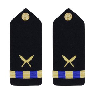 Navy Shoulder Board: Warrant Officer 3 Ships Clerk, Male