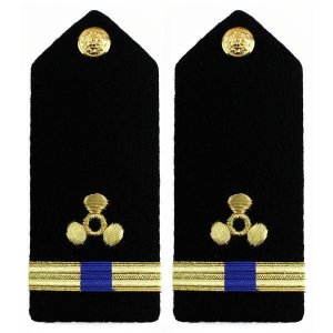 Navy Shoulder Board: Warrant Officer 4 Engineering Technician