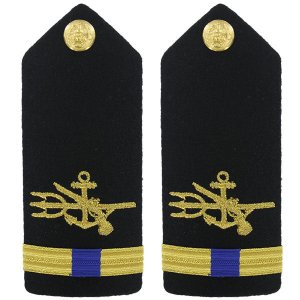 Navy Shoulder Board: Warrant Officer 4 Special Warfare Operator, Male