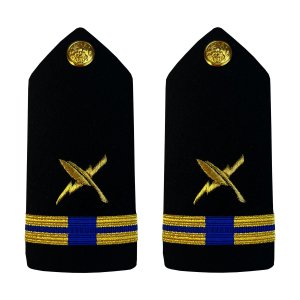 Navy Shoulder Board: Warrant Officer 5 Cryptologic Technician, Female