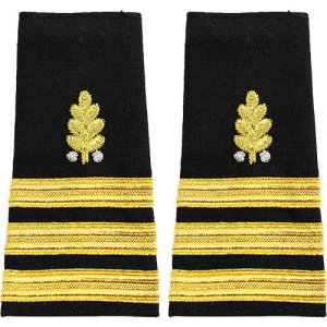 Navy Soft Shoulder Mark: Commander Dental Corps