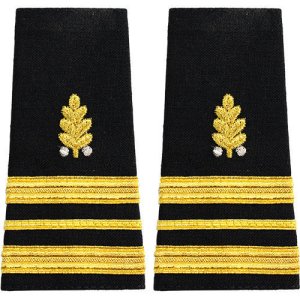 Navy Soft Shoulder Mark: Lieutenant Commander Dental Corps