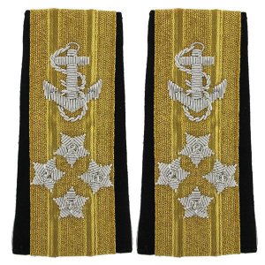 Navy Soft Shoulder Mark: Line Admiral 4 Star
