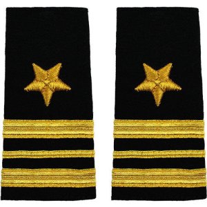 Navy Soft Shoulder Mark: Line Lieutenant Commander