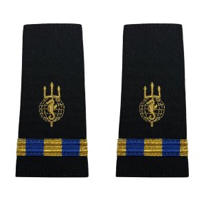 Navy Soft Shoulder Mark: Warrant Officer 3 Acoustic Technician