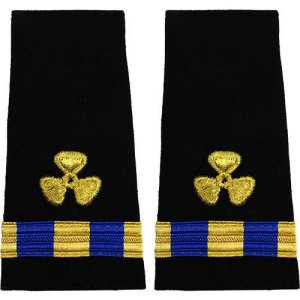 Navy Soft Shoulder Mark: Warrant Officer 3 Engineering Technician