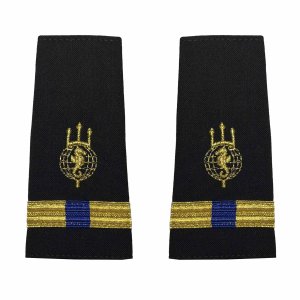 Navy Soft Shoulder Mark: Warrant Officer 4 Acoustic Technician