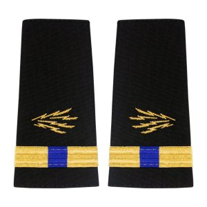 Navy Soft Shoulder Mark: Warrant Officer 4 Information Systems Technician Radioman