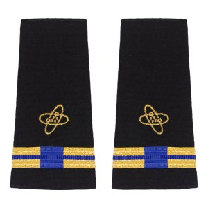 Navy Soft Shoulder Mark: Warrant Officer 5 Electronics Technician