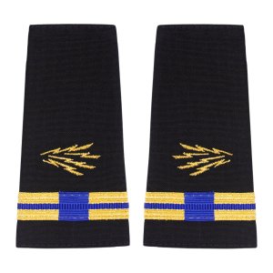 Navy Soft Shoulder Mark: Warrant Officer 5 Information Systems Technician Radioman