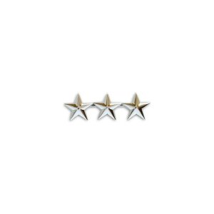 Navy Tie Tac: Lieutenant General and Vice Admiral