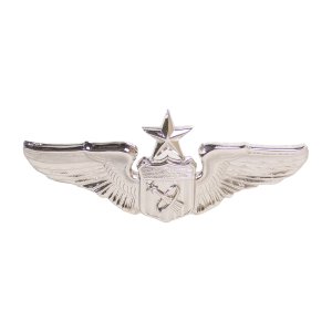 Air Force Badge: Astronaut: Senior, regulation size